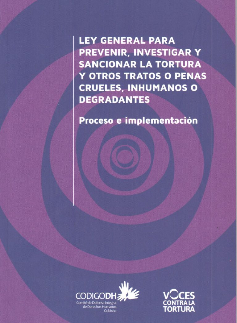 Ya Conoces La Nueva Ley Contra La Tortura Codigo Dh 1489